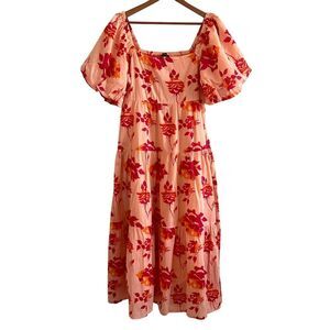 Meadow Rhodes Floral Maxi Dress size L
